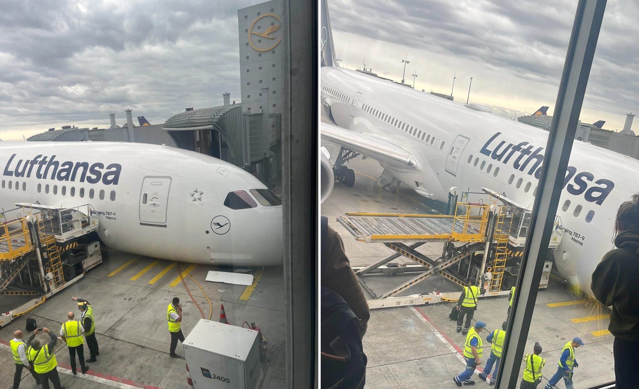 Γερμανία: Αεροπλάνο της Lufthansa «κατέρρευσε» έπειτα από βλάβη στο σύστημα προσγείωσης – Δείτε ΒΙΝΤΕΟ