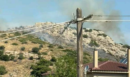 Φωτιά στην Πλάκα Κερατέας - Σηκώθηκαν εναέρια μέσα