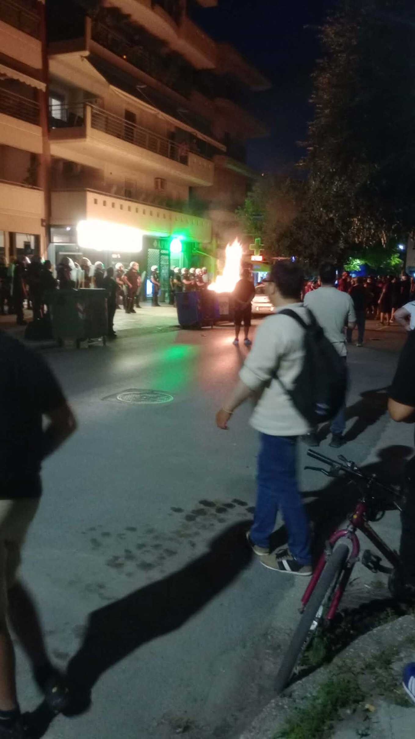 Σοβαρά επεισόδια στην Λάρισα, ΠΑΕ ΑΕΛ