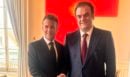 Σύντομη συνάντηση Μακρόν-Πιερρακάκη στο Μέγαρο των Ηλυσίων - Τι συζήτησαν