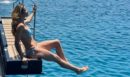 Η «ξεχωριστή Παρασκευή» της Μαριέττα Χρουσαλά: Φόρεσε το μπικίνι της και σάλπαρε