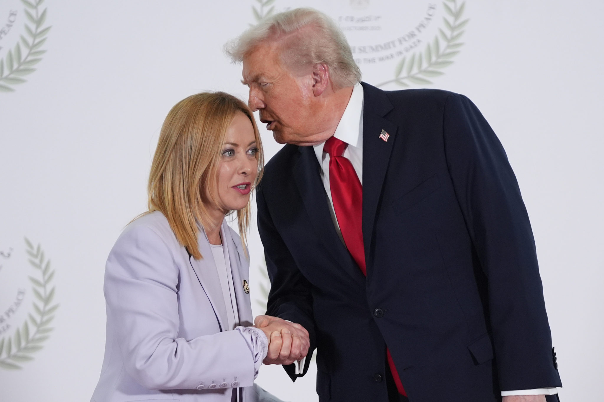 Τζόρτζια Μελόνι Ντόναλντ Τραμπ