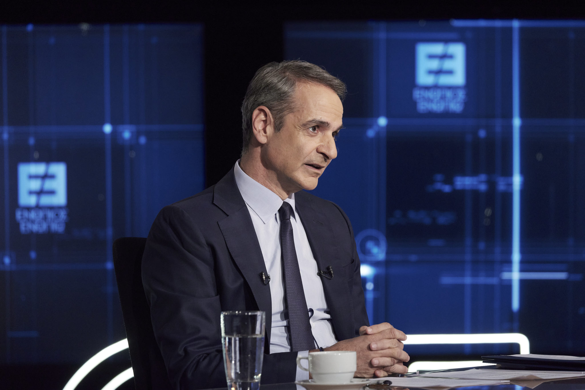 Κυριάκος Μητσοτάκης, Ενώπιος Ενωπίω, Νίκος Χατζηνικολάου