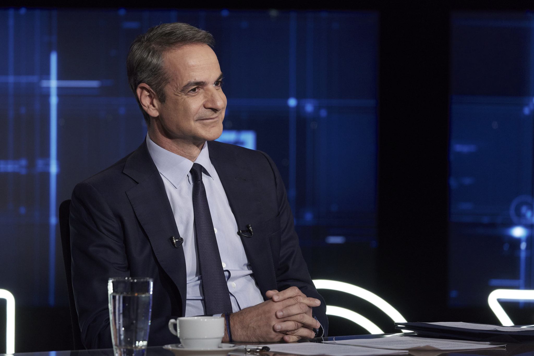 Κυριάκος Μητσοτάκης, Ενώπιος Ενωπίω, Νίκος Χατζηνικολάου