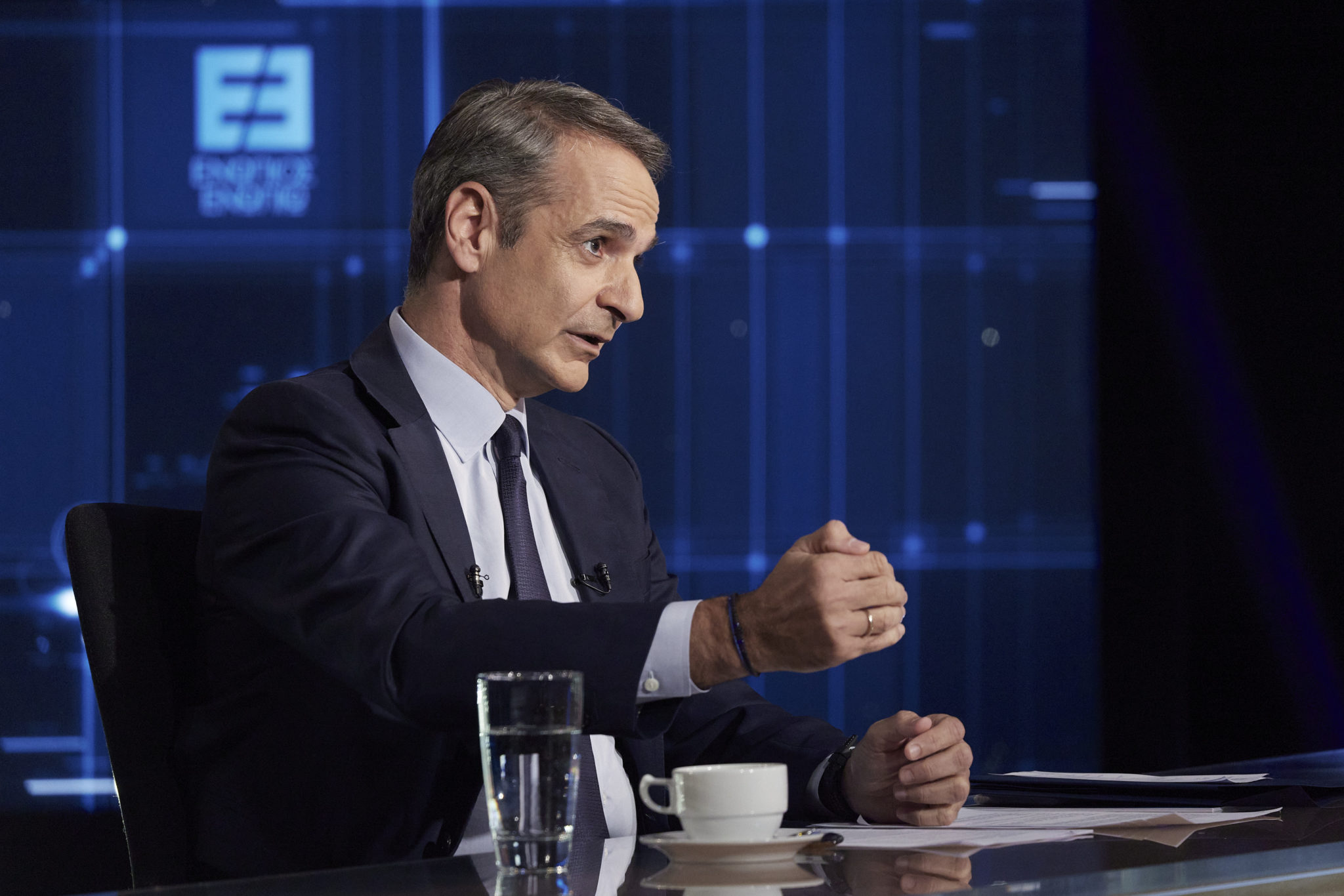 Κυριάκος Μητσοτάκης, Ενώπιος Ενωπίω, Νίκος Χατζηνικολάου