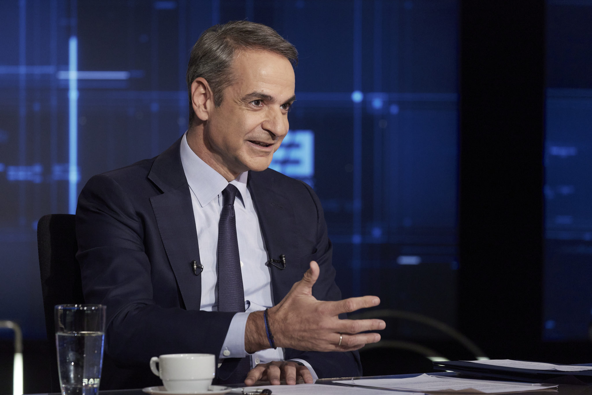 Κυριάκος Μητσοτάκης, Ενώπιος Ενωπίω, Νίκος Χατζηνικολάου