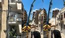 Πετράλωνα: Καρέ καρέ η στιγμή της κατάρρευσης της πολυκατοικίας - ΒΙΝΤΕΟ