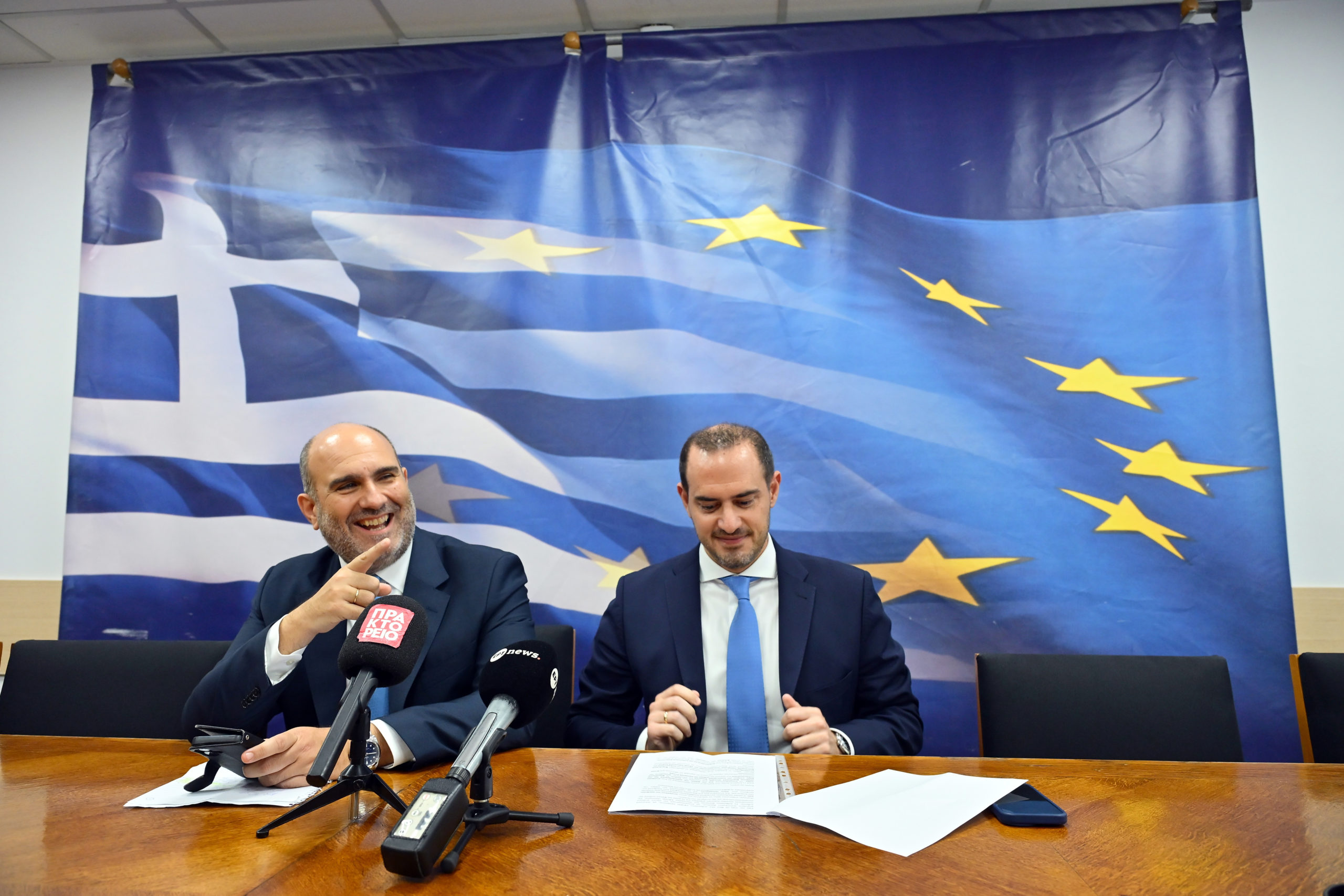 Υπουργείο Εθνικής Οικονομίας και Οικονομικών, Παράδοση-παραλαβή, Γιώργος Κώτσηρας Δημήτρης Μαρκόπουλος