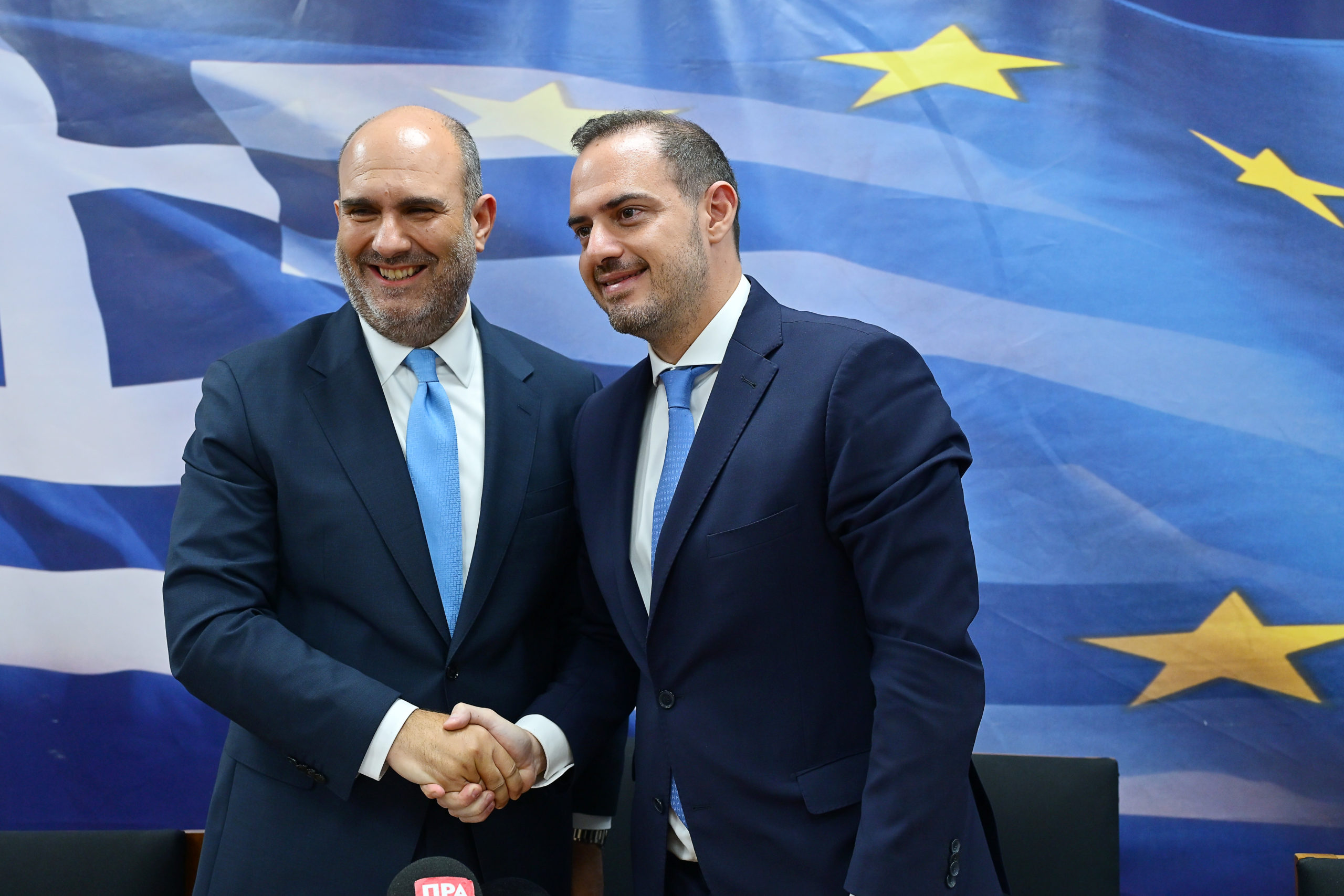 Υπουργείο Εθνικής Οικονομίας και Οικονομικών, Παράδοση-παραλαβή, Γιώργος Κώτσηρας Δημήτρης Μαρκόπουλος