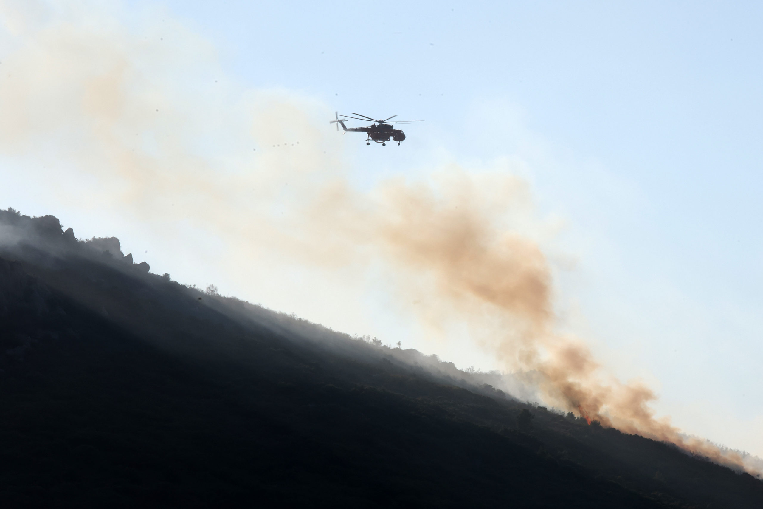 Χάρτης πρόβλεψης πυρκαγιών: Πολύ υψηλός κίνδυνος σε 2 Περιφέρειες τη Δευτέρα