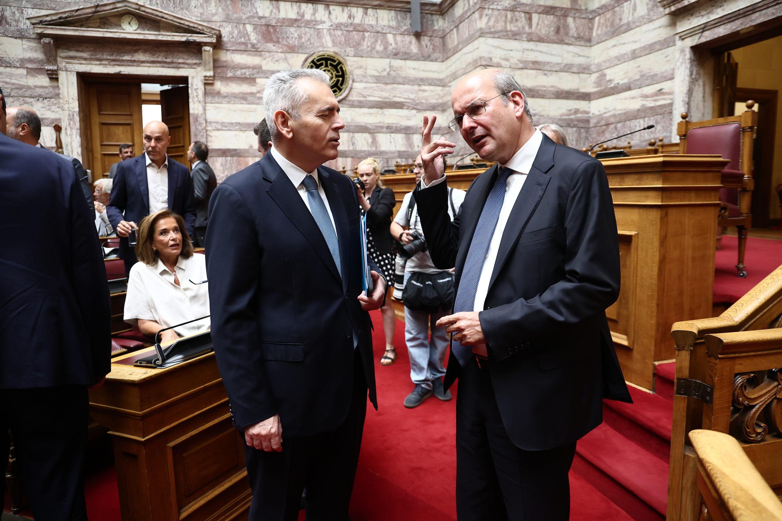 ΣΥΝΕΔΡΙΑΣΗ ΤΗΣ ΚΟΙΝΟΒΟΥΛΕΥΤΙΚΗΣ ΟΜΑΔΑΣ ΤΗΣ ΝΕΑΣ ΔΗΜΟΚΡΑΤΙΑΣ