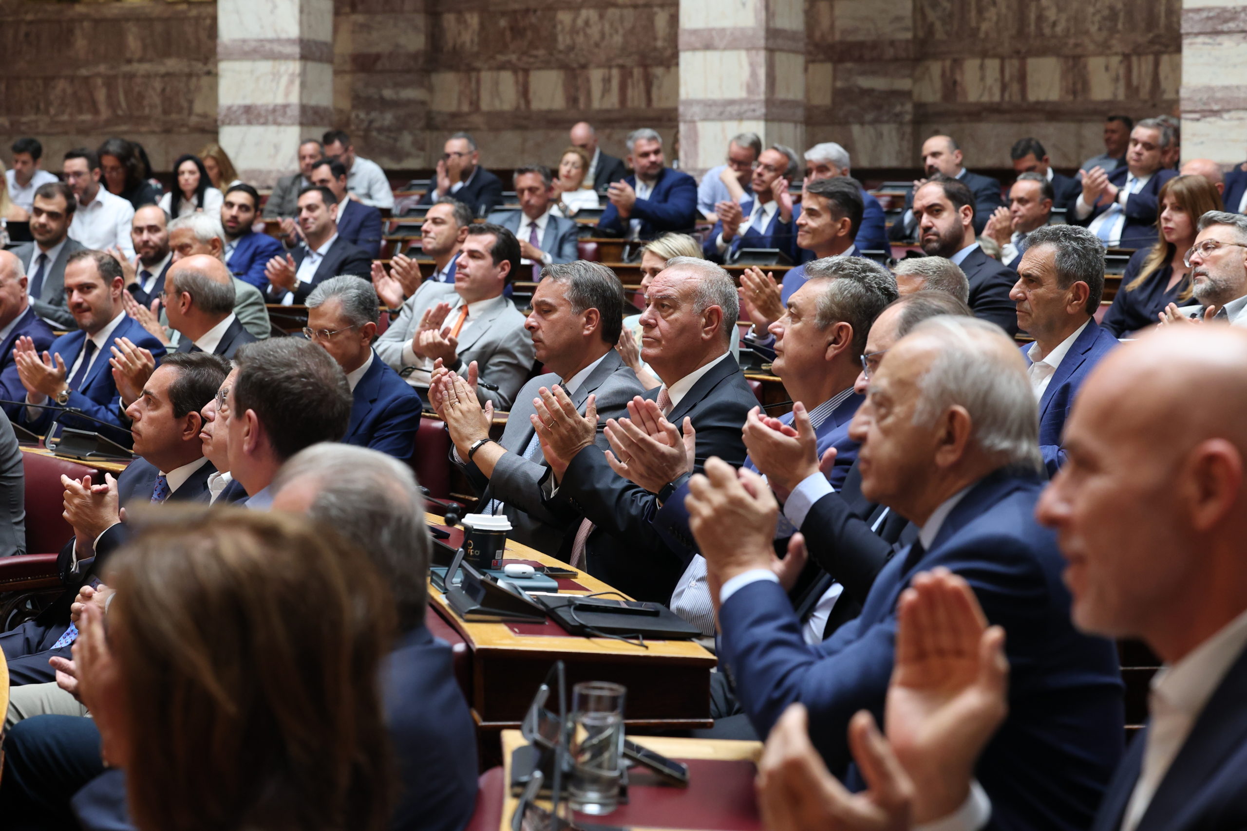 ΣΥΝΕΔΡΙΑΣΗ ΤΗΣ ΚΟΙΝΟΒΟΥΛΕΥΤΙΚΗΣ ΟΜΑΔΑΣ ΤΗΣ ΝΕΑΣ ΔΗΜΟΚΡΑΤΙΑΣ