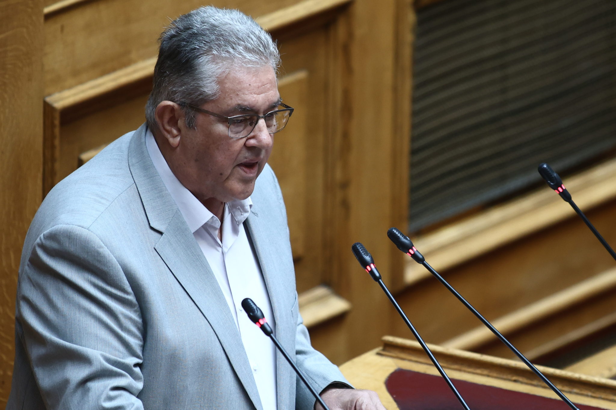 Ο Δημήτρης Κουτσούμπας