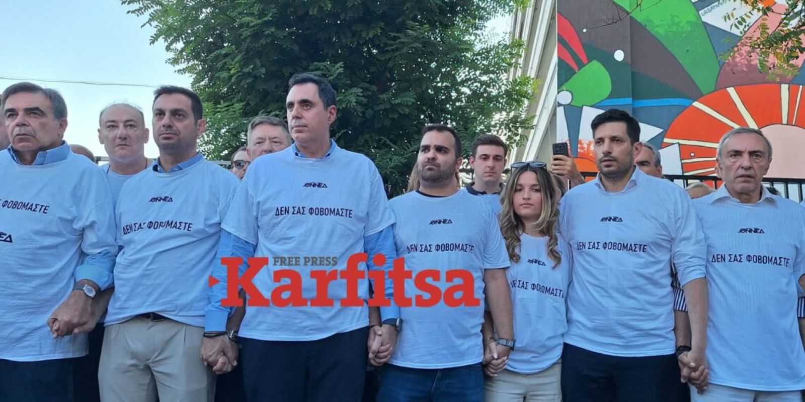 «Δεν σας φοβόμαστε»: Συγκέντρωση ΟΝΝΕΔ – ΝΔ στο Ιπποκράτειο Θεσσαλονίκης για τον θάνατο της Βάγιας Νέστορα
