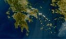 Δορυφορική εικόνα από τις μεγάλες φωτιές σε Βοιωτία και Αργολίδα