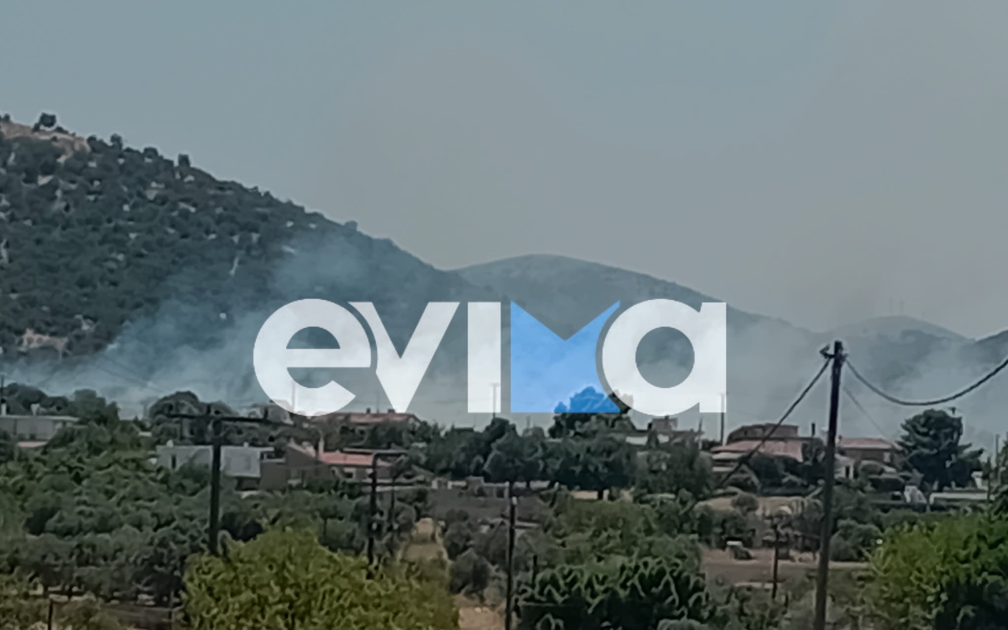 Εύβοια, Αλιβέρι, Φωτιά
