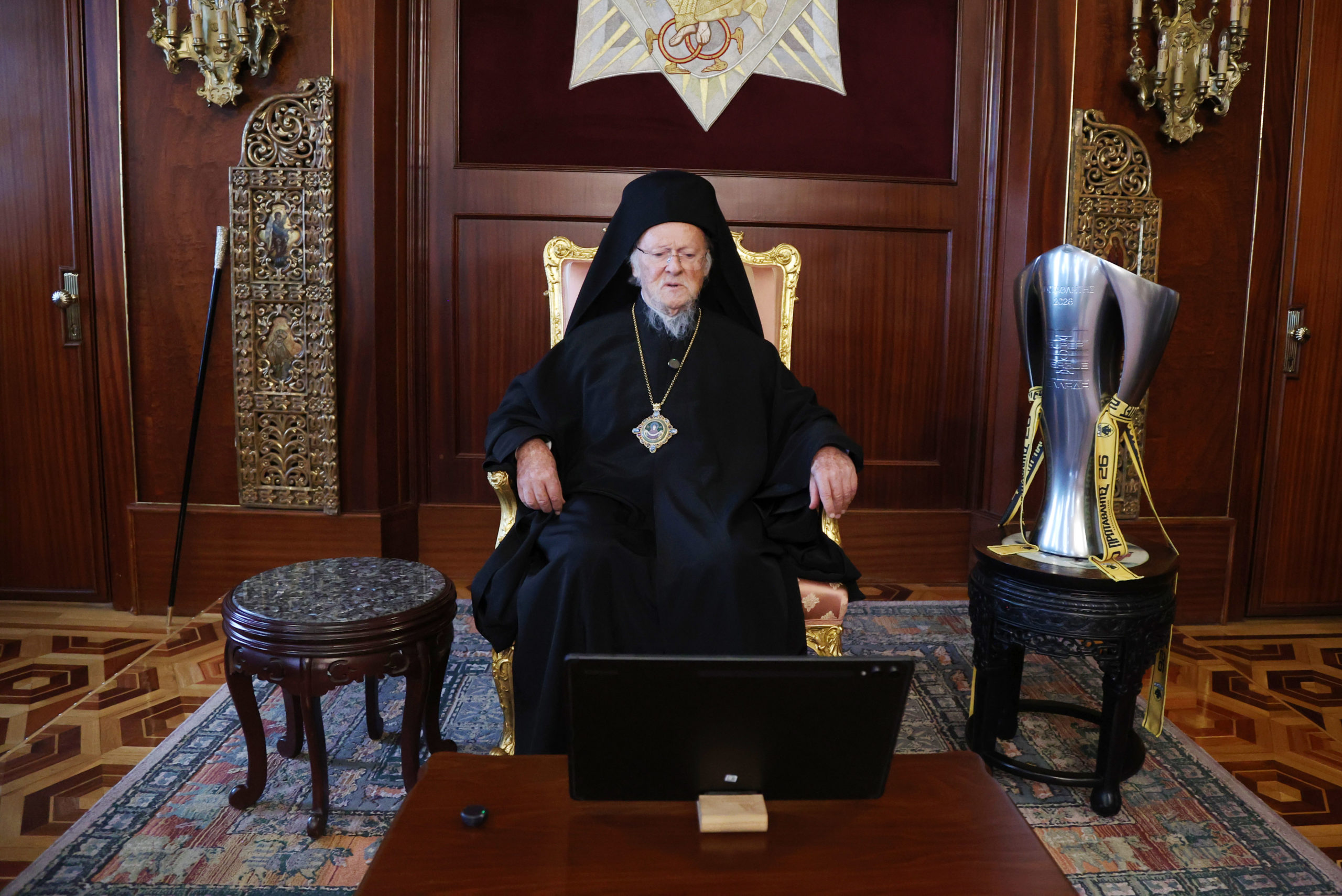 Το τρόπαιο της ΑΕΚ στο Οικουμενικό Πατριαρχείο