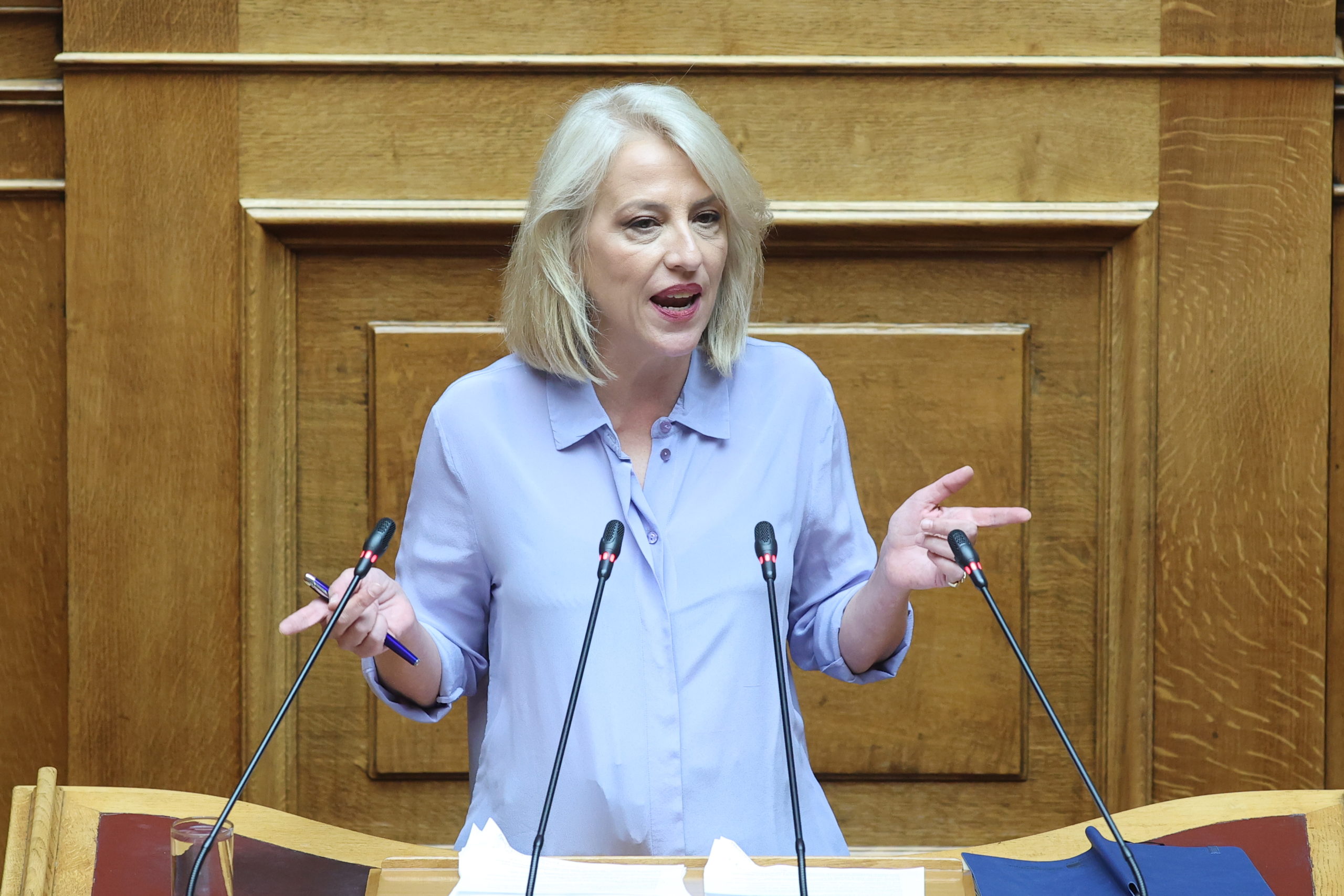 Δούρου: Η επέτειος της αποκατάστασης της Δημοκρατίας δεν μπορεί να συνυπάρχει με την παρουσία νοσταλγών της χούντας – Η απάντηση στον Μητσοτάκη