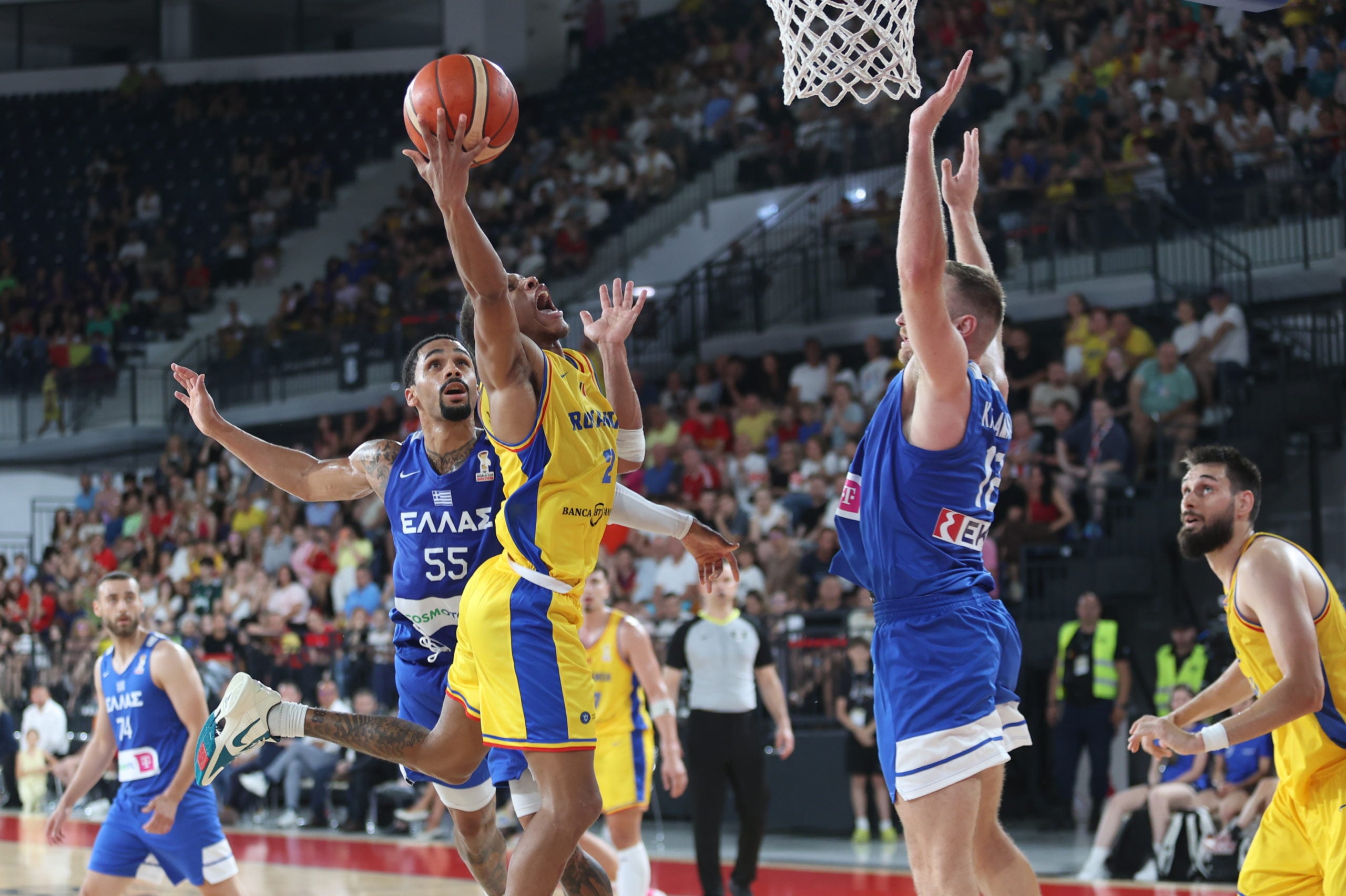 Ρουμανία – Ελλάδα 73-66: «Κατέρρευσε» στο φινάλε η Εθνική