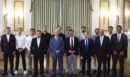 Στο Προεδρικό Μέγαρο η «χρυσή» Εθνική Πόλο - Δείτε φωτογραφίες
