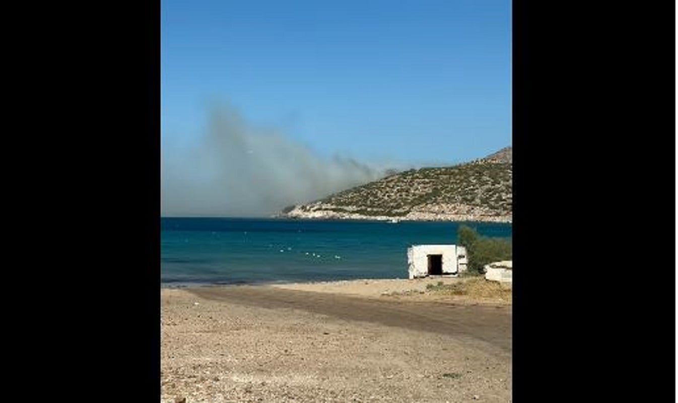 Φωτιά στον Χάρακα Λαυρεωτικής – Ήχησε το 112 για ετοιμότητα