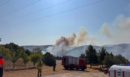 Θεσσαλονίκη: Ήχησε το 112 για τη φωτιά στο Δερβένι - 7 εναέρια μέσα στη μάχη με τις φλόγες