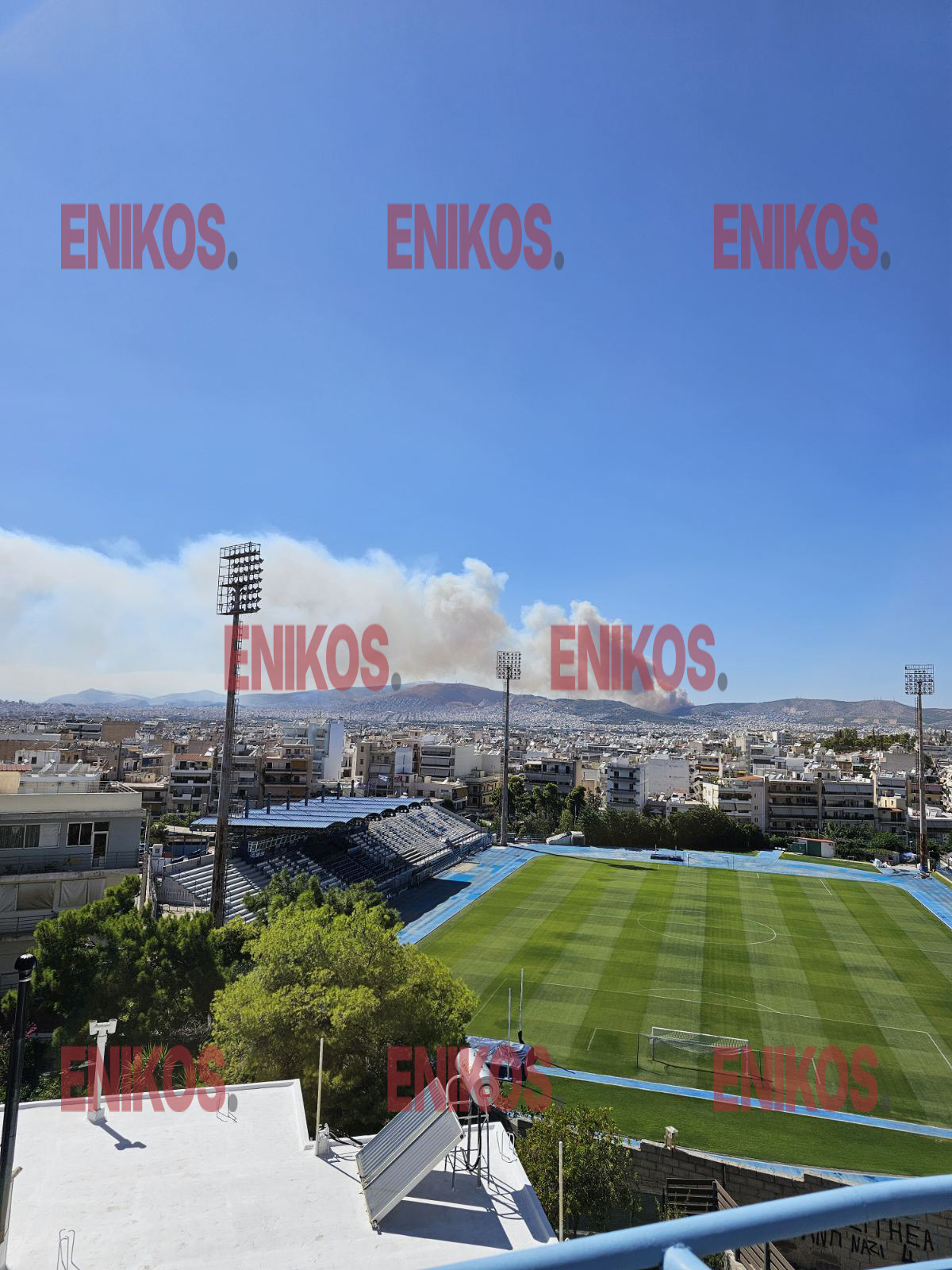 Φωτιά, Ασπρόπυργος, Ποικίλο Όρος, Περιφερειακή Αιγάλεω