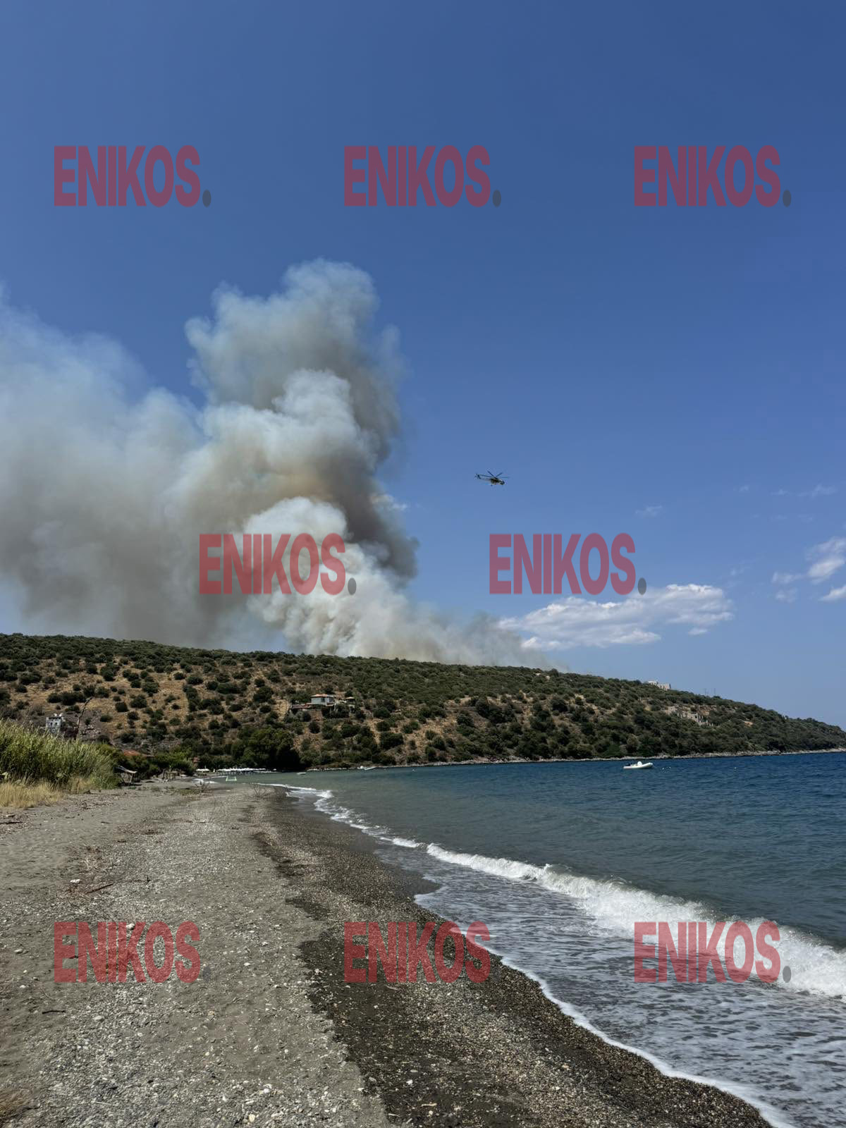 Φωτιά, Αγέρανο Γυθείου, Λακωνία