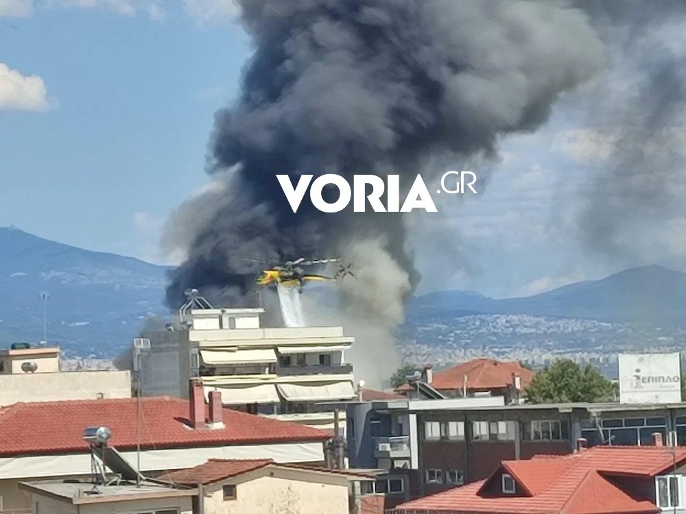 Φωτιά, Καλοχώρι Θεσσαλονίκης