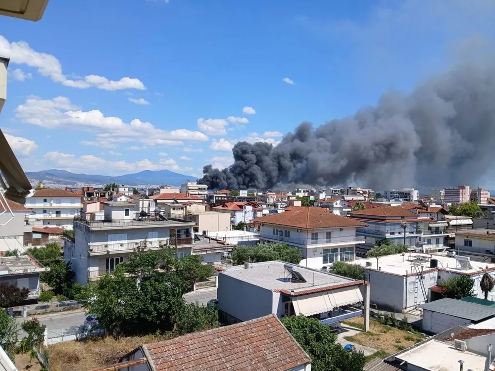 Φωτιά, Καλοχώρι Θεσσαλονίκης