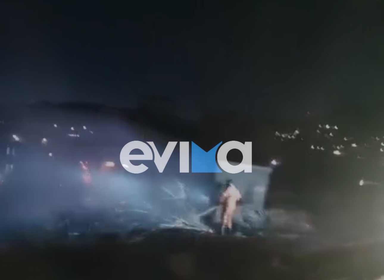 φωτιά, Αετό Καρύστου