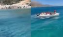 Φωτιά στο Ρέθυμνο: Βίντεο από τον απεγκλωβισμό 51 ατόμων από την παραλία Πρέβελη