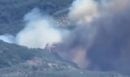 Θλιβερές εικόνες από τα πύρινα μέτωπα από drone και ελικόπτερο της πυροσβεστικής