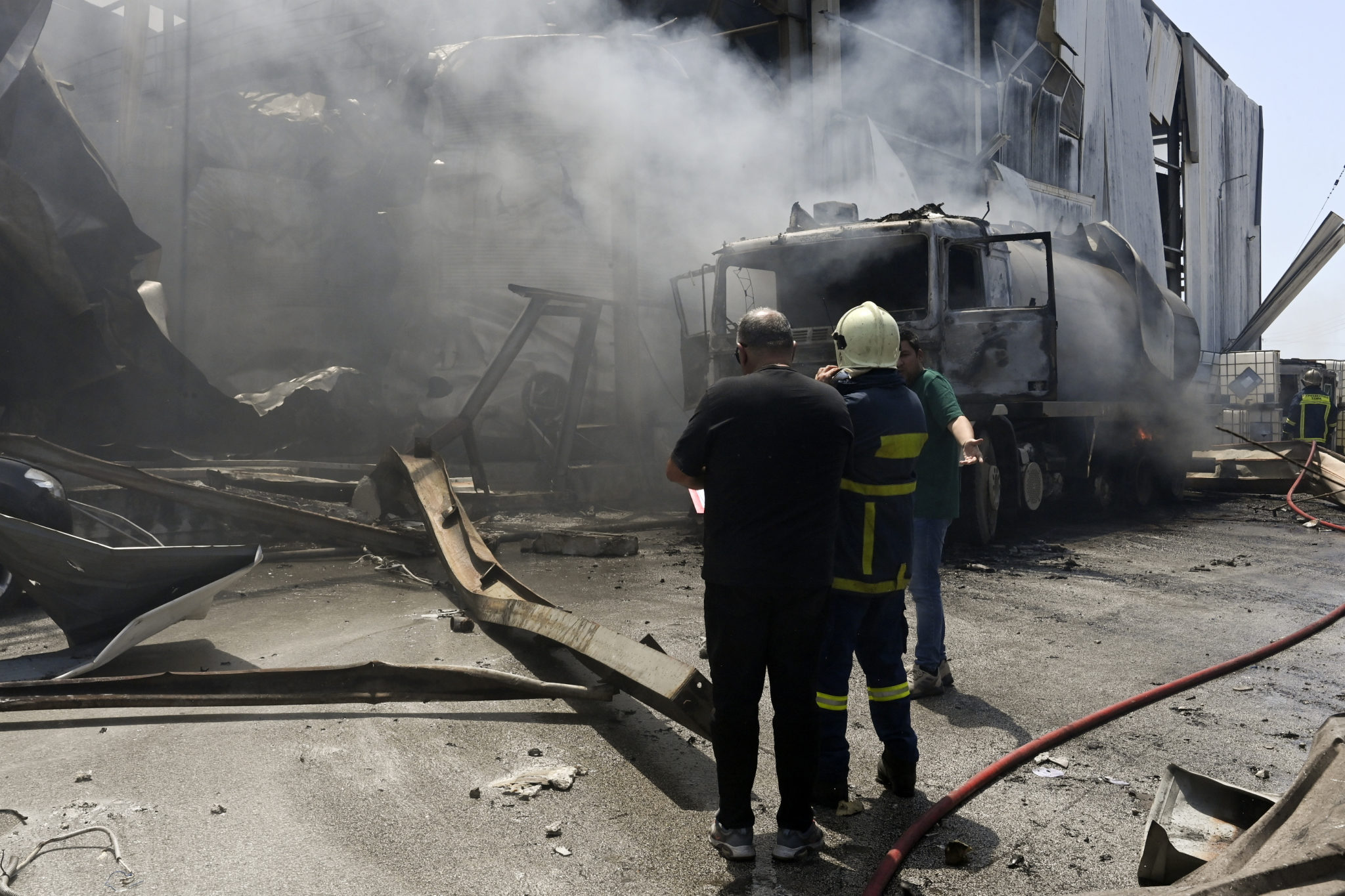 έκρηξη σε εργοστάσιο στην Κορινθία