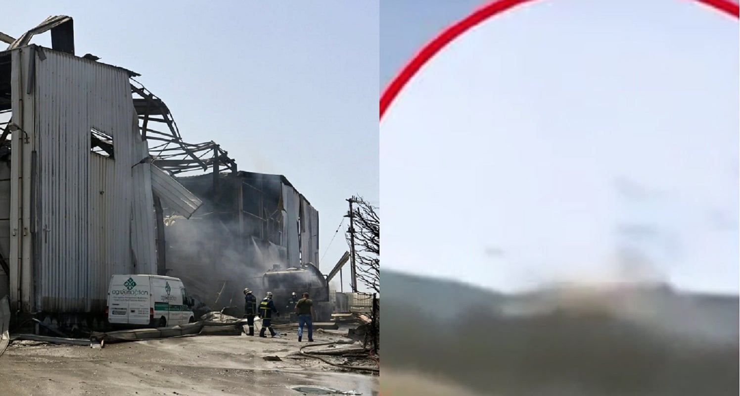 έκρηξη εργοστάσιο Κορινθία