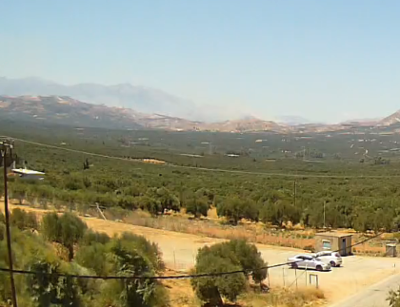 Ηράκλειο: Φωτιά στο Μελιδοχώρι – Ήχησε το 112