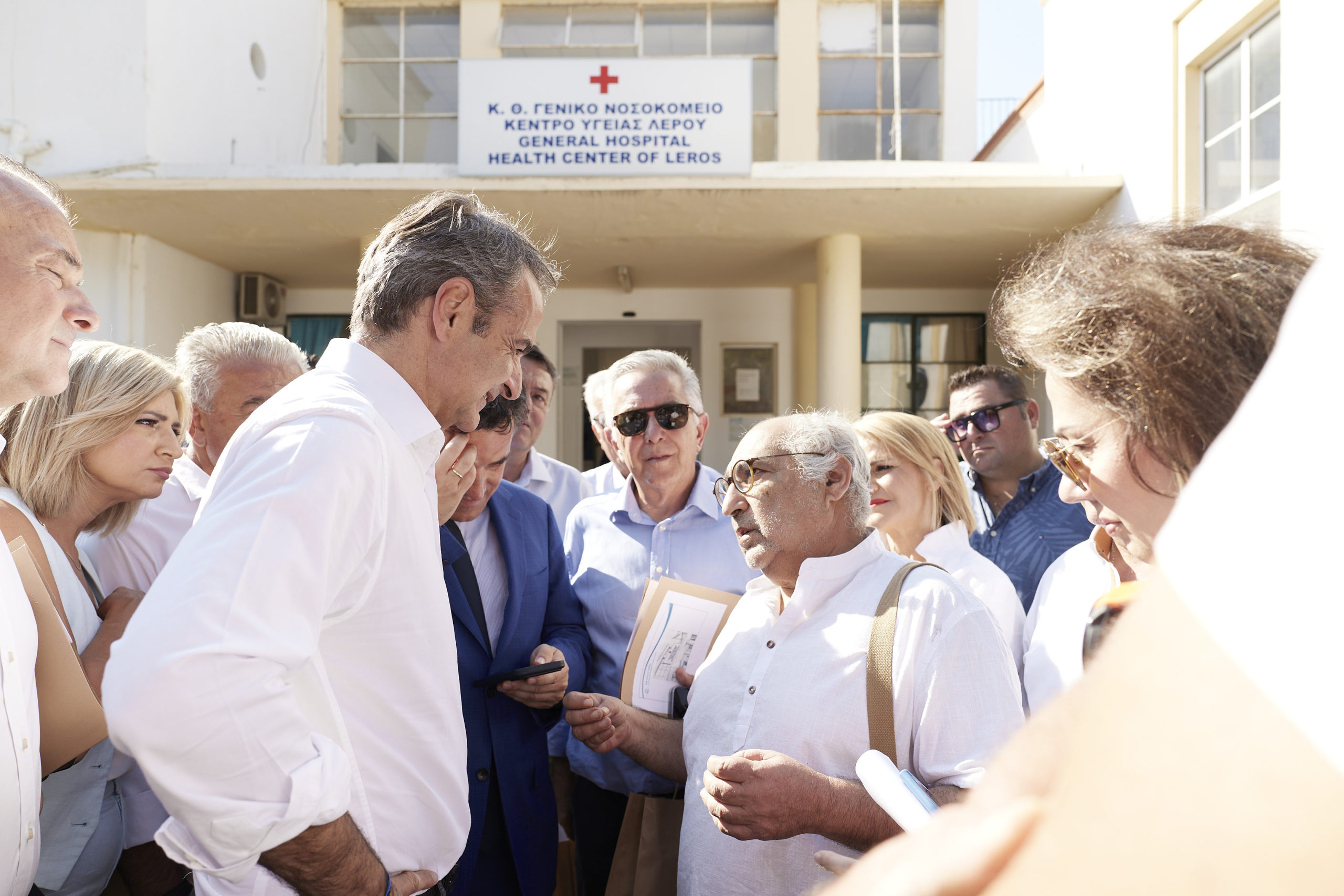 Κυριάκος Μητσοτάκης, Λέρος