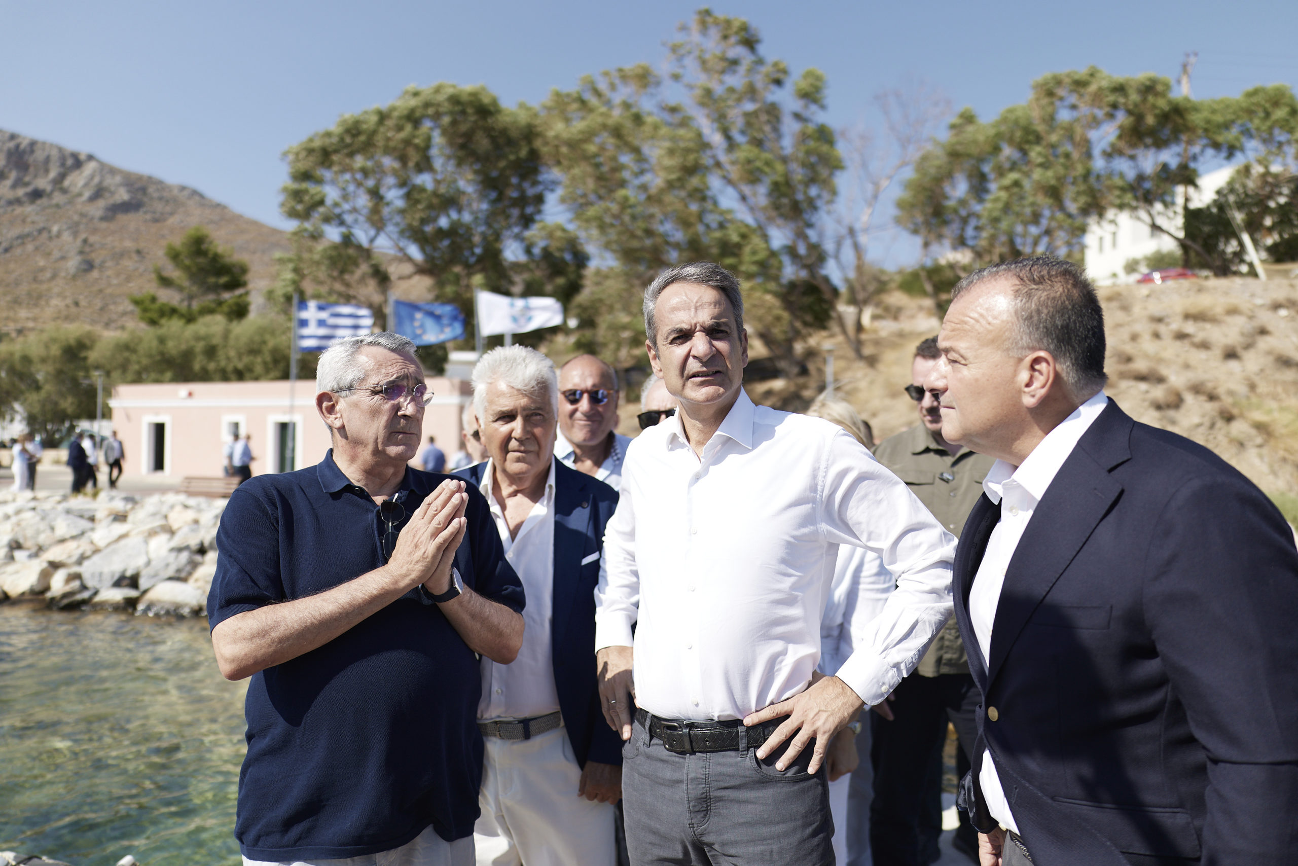 Κυριάκος Μητσοτάκης, Λέρος