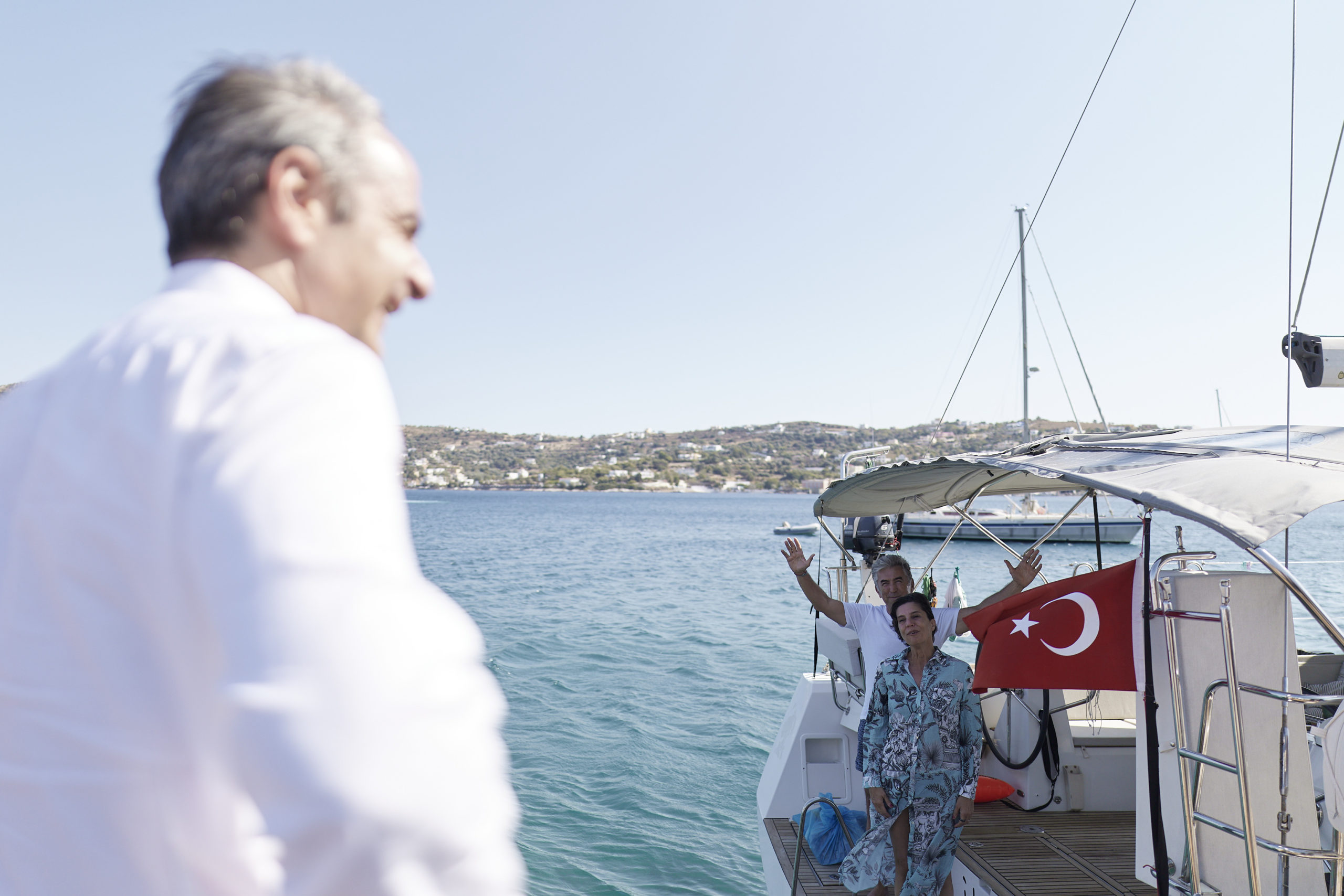 Κυριάκος Μητσοτάκης, Λέρος