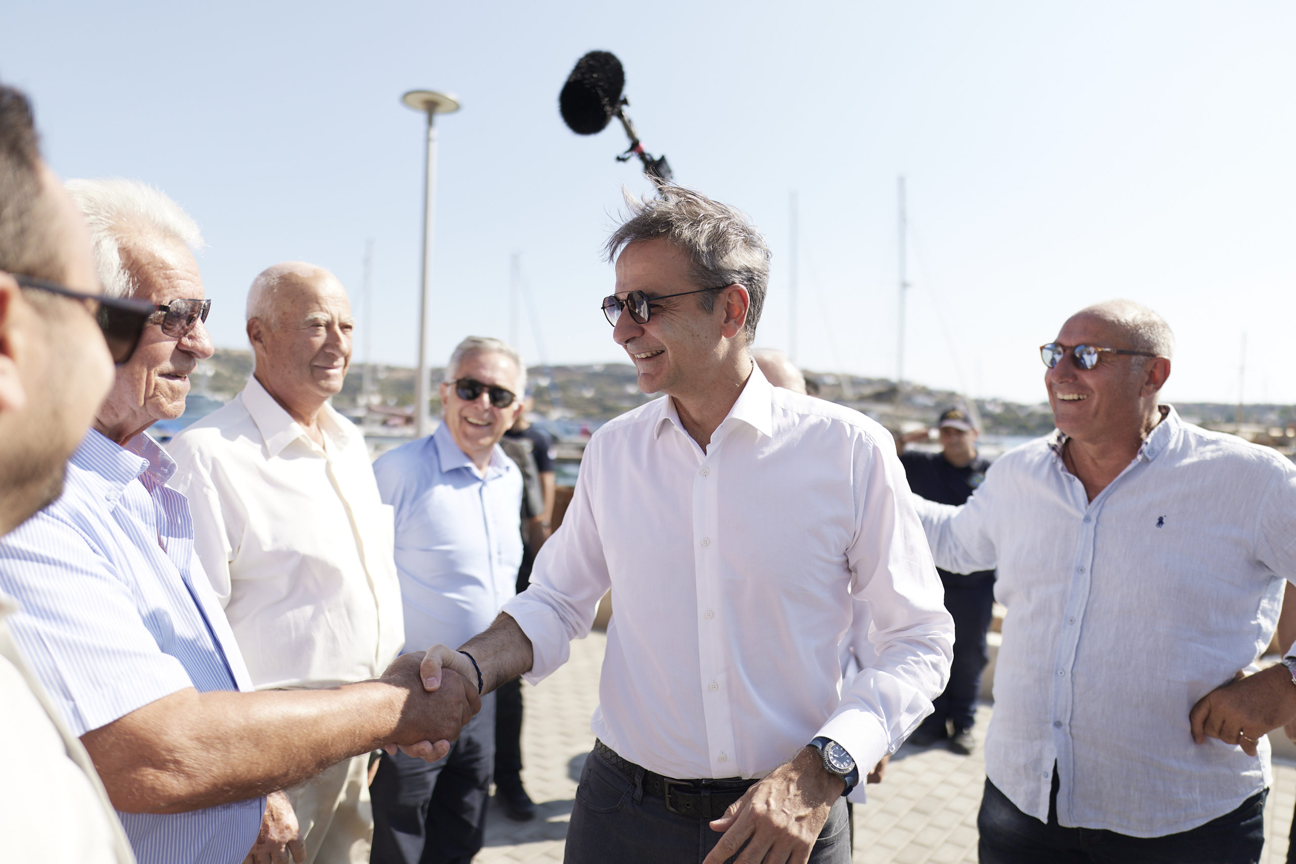 Κυριάκος Μητσοτάκης, Λέρος