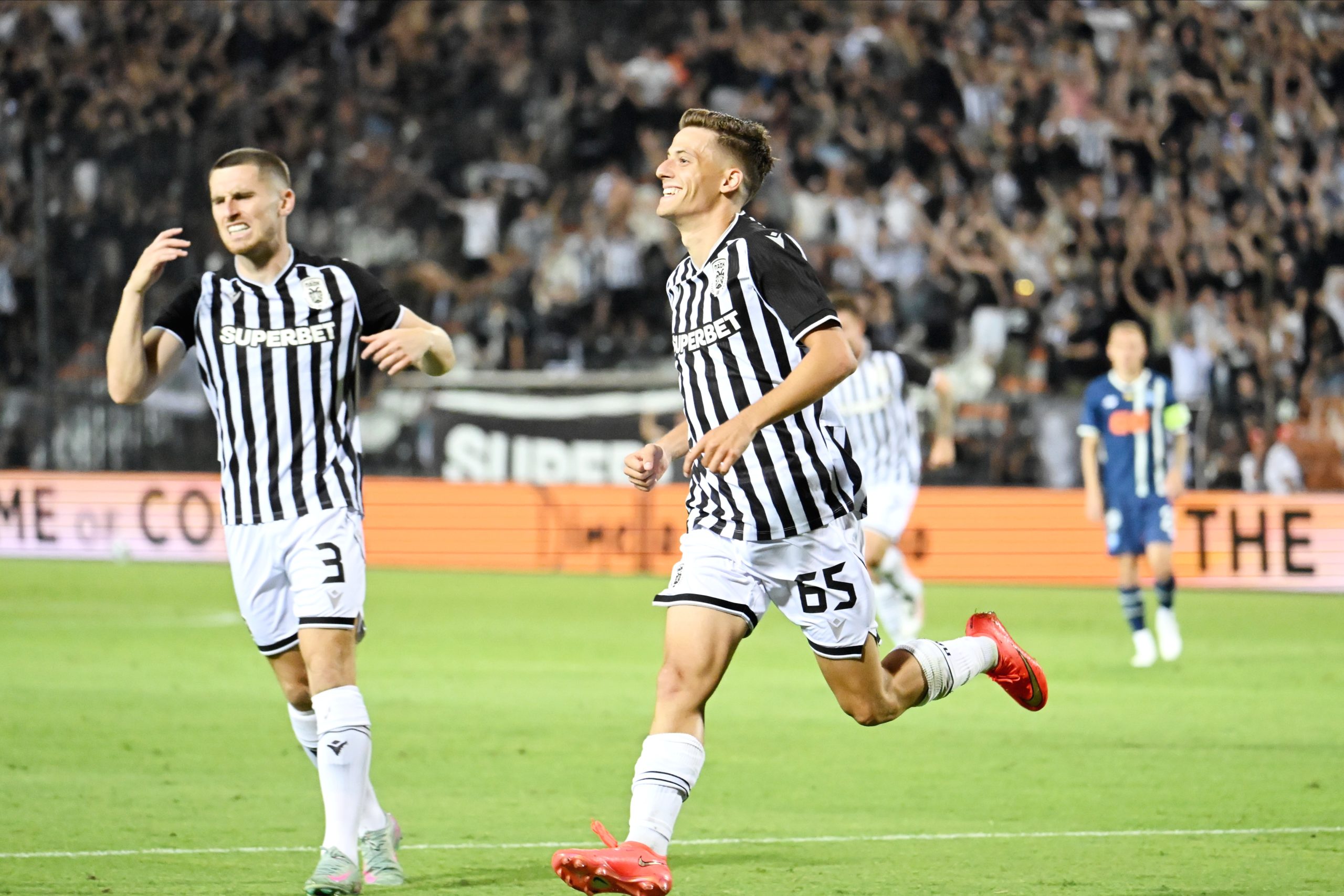 ΠΑΟΚ – Ντιναμό Κιέβου 2-0: Πρόκριση με «μάγο» Κωνσταντέλια