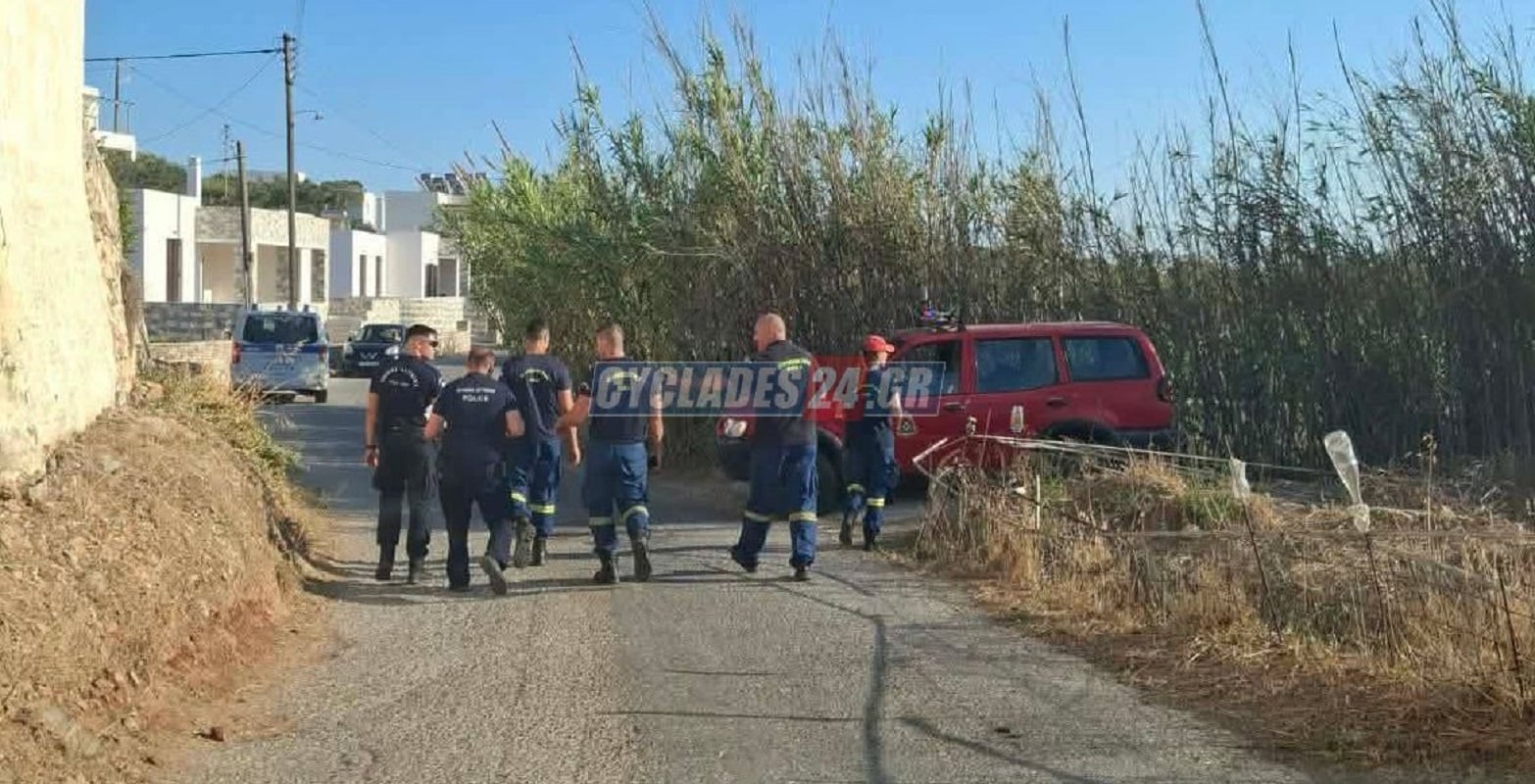 Σύρος: Πυροσβέστες διέσωσαν 72χρονο που έπεσε σε πηγάδι – ΦΩΤΟ