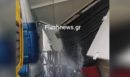 Χανιά: Νέο βίντεο μέσα από το φορτηγό πλοίο μετά τη σύγκρουση - Λύγισε η λαμαρίνα, ζημιά σε φορτηγό