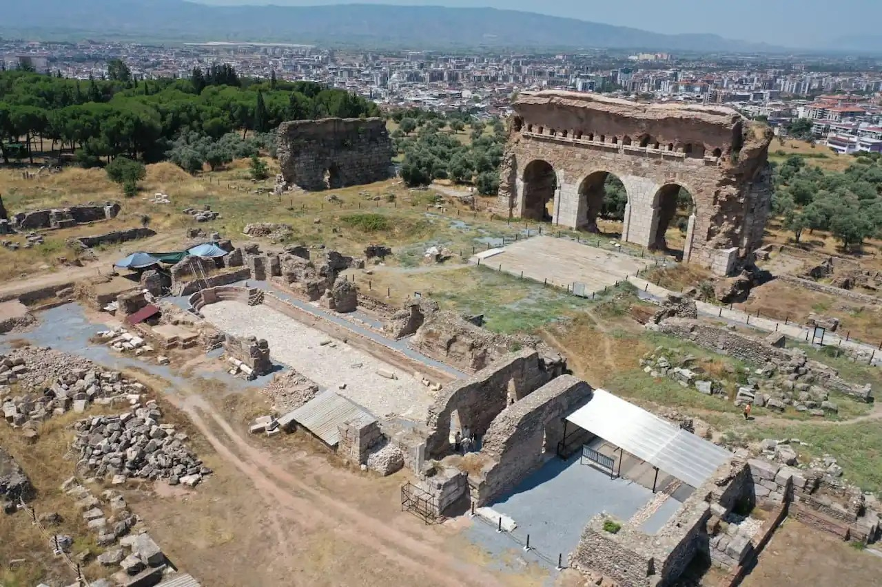 Η πισίνα και ο χώρος του γυμναστηρίου. Φωτογραφία: Υπουργείο Πολιτισμού της Τουρκίας