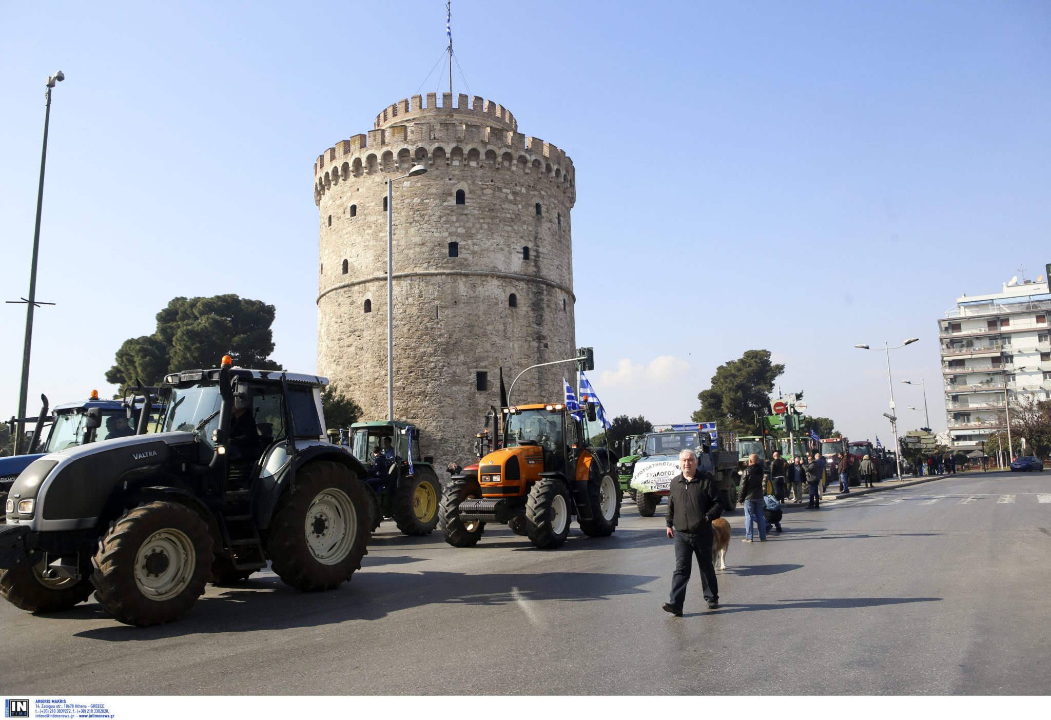 Θεσσαλονίκη, Λευκός Πύργος, τρακτέρ