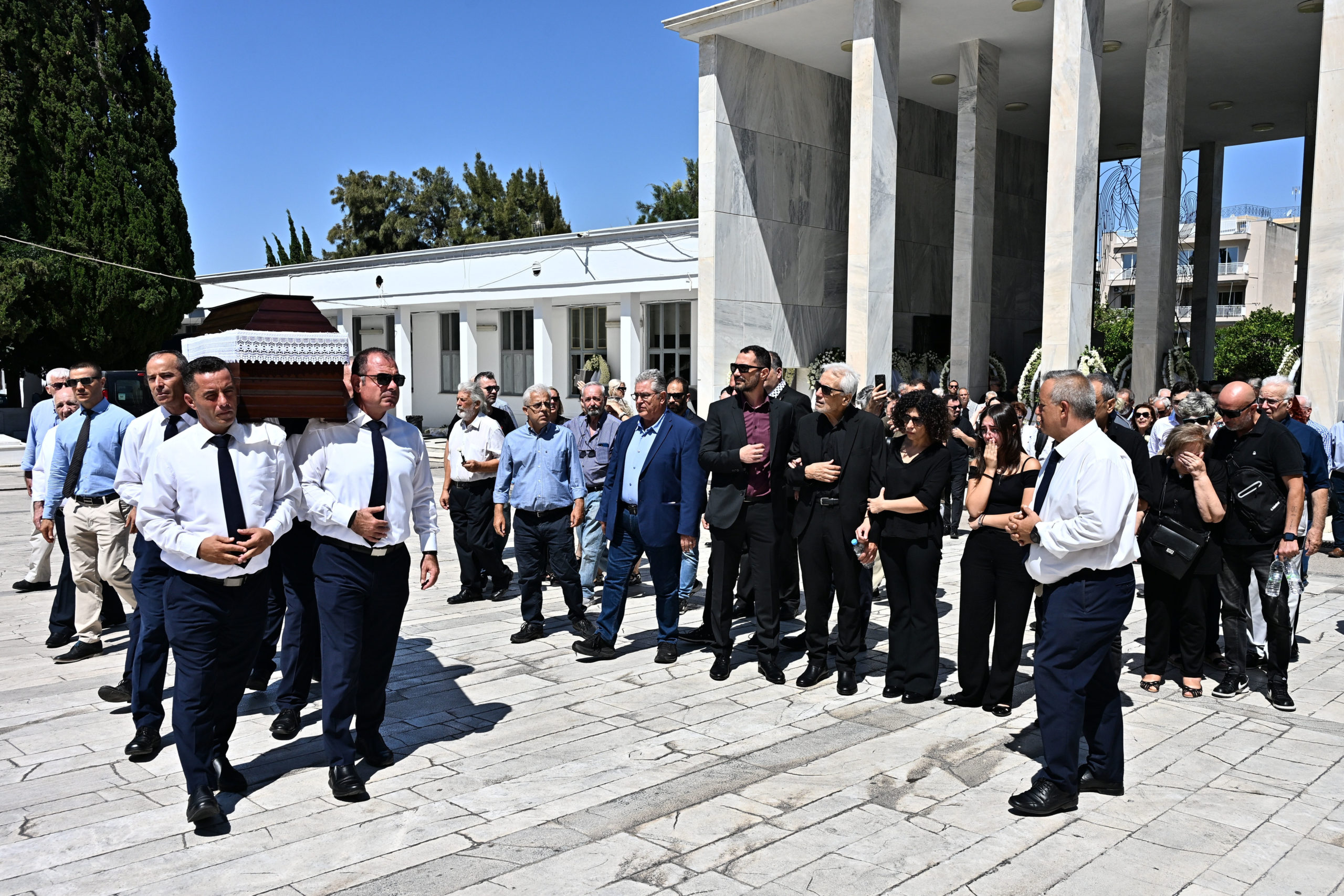 κηδεία Λάκη Χαλκιά 