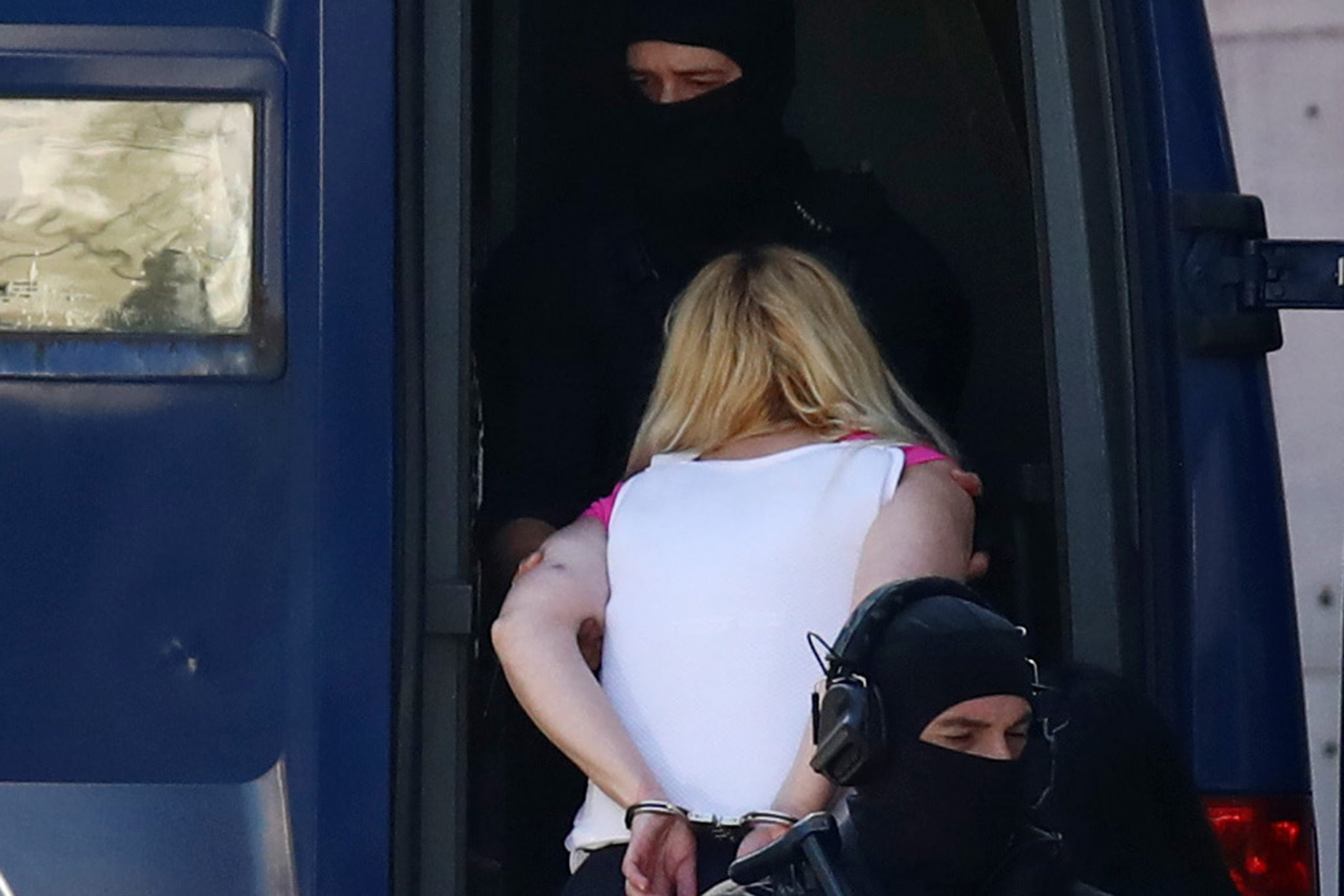 Marfin, εμπρησμός, 46χρονη
