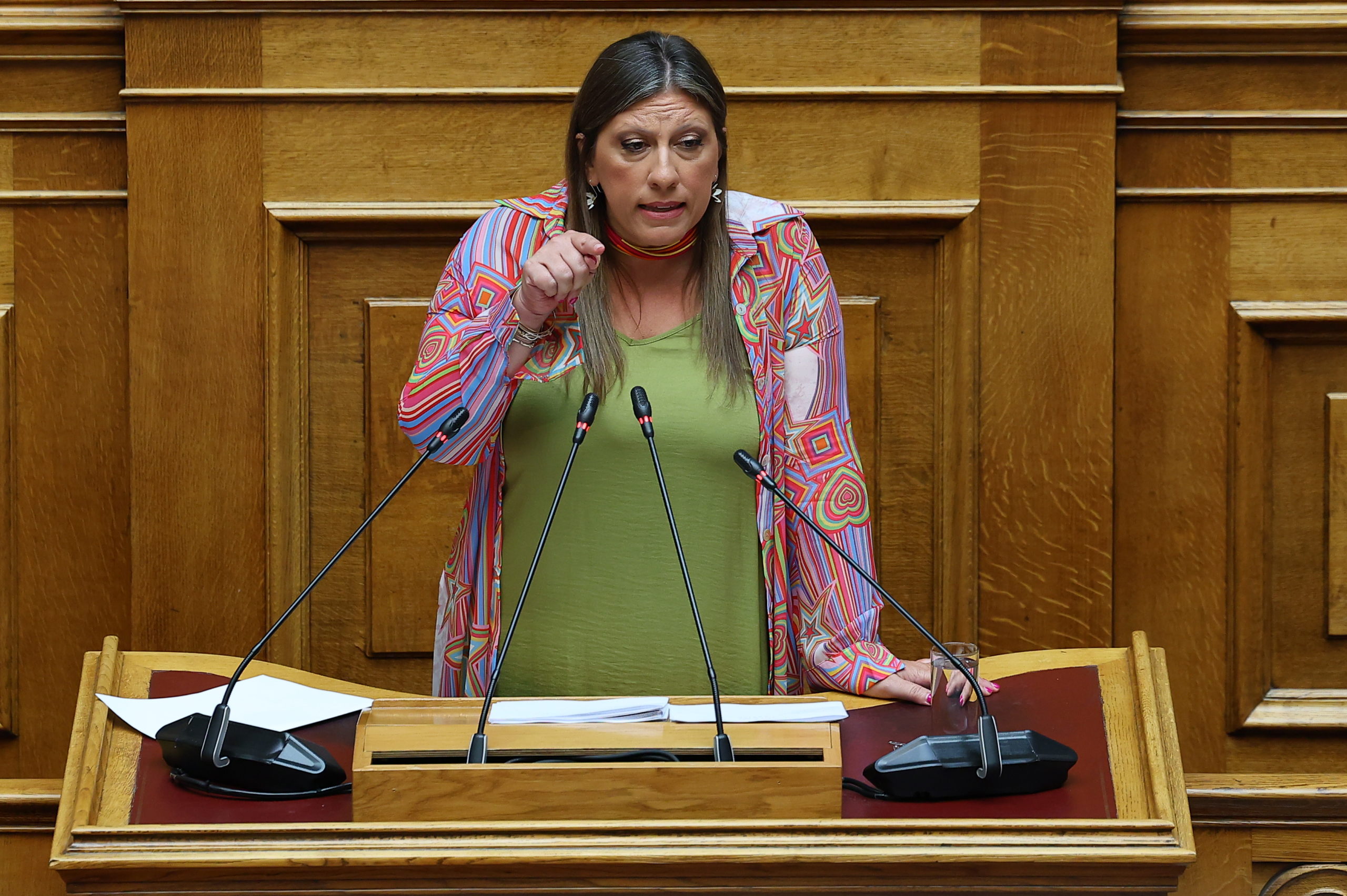 Ζωή Κωνσταντοπούλου: «Δεν έχετε 2,1 δισ. ευρώ για τους μισθούς στο δημόσιο, βρίσκετε όμως 49 δισ. ευρώ για πρόωρη αποπληρωμή ενός μη οφειλόμενου χρέους»
