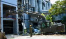 Ξεκίνησε η κατεδάφιση του κτιρίου του Μπάντμιντον - Δείτε φωτογραφίες