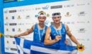 Παγκόσμιο Πρωτάθλημα Κωπηλασίας: Ασημένιο μετάλλιο για Χιώτη και Αλεξίου στο Πλόβντιβ - Δείτε βίντεο